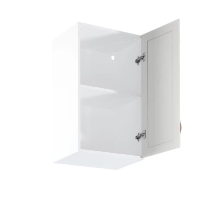 Horní kuchyňská skříňka SILVARA - šířka 45 cm, borovice andersen / bílá