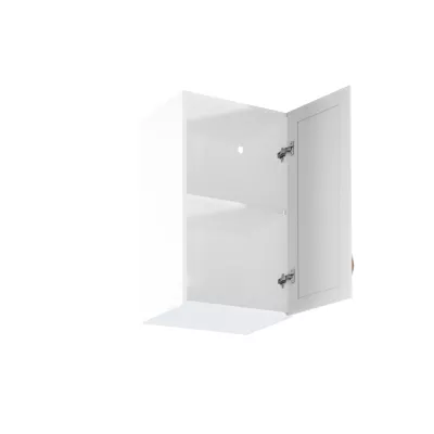 Horní kuchyňská skříňka SILVARA - šířka 45 cm, borovice andersen / bílá