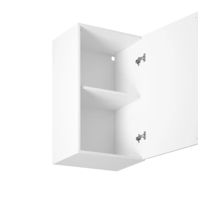 Horní kuchyňská skříňka LUMEA - šířka 45 cm, bílá
