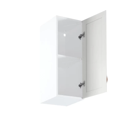Horní kuchyňská skříňka SILVARA - šířka 30 cm, borovice andersen / bílá, pravé provedení