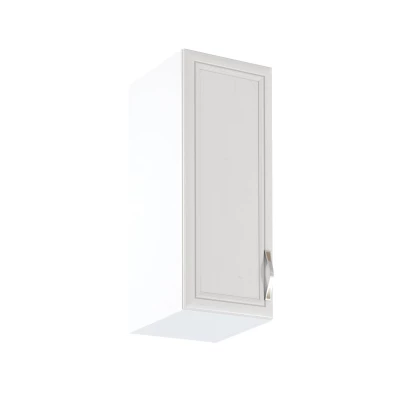 Horní kuchyňská skříňka SILVARA - šířka 30 cm, borovice andersen / bílá, levé provedení