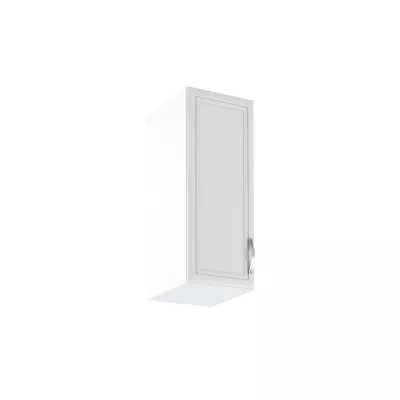 Horní kuchyňská skříňka SILVARA - šířka 30 cm, borovice andersen / bílá, levé provedení