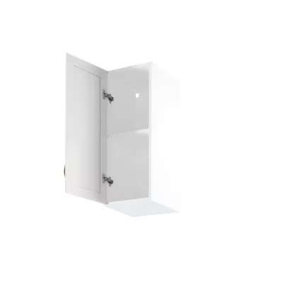 Horní kuchyňská skříňka SILVARA - šířka 30 cm, borovice andersen / bílá, levé provedení
