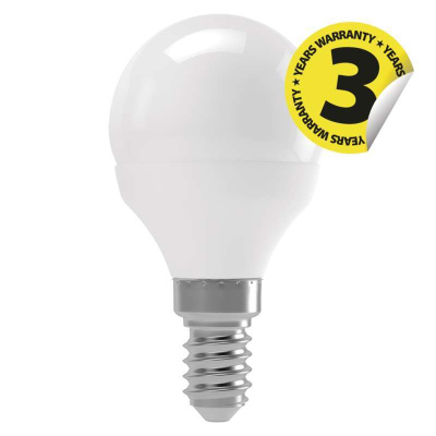 LED Mini žárovka, E14, 4W, neutrální bílá / denní světlo