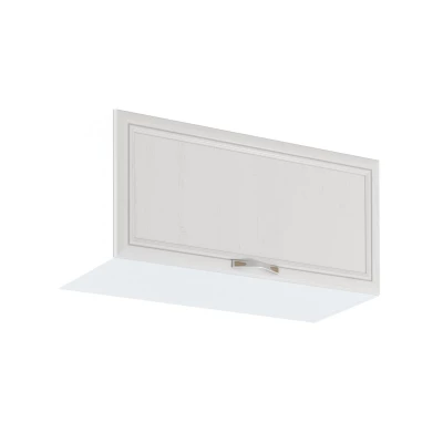 Horní skříňka s výklopnými dvířky SILVARA - šířka 80 cm, borovice andersen / bílá
