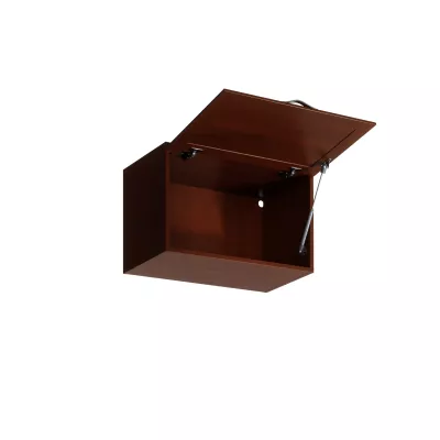Horní skříňka s výklopnými dvířky SILVARA - šířka 60 cm, ořech