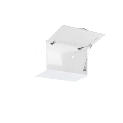 Horní skříňka s výklopnými dvířky SILVARA - šířka 60 cm, borovice andersen / bílá