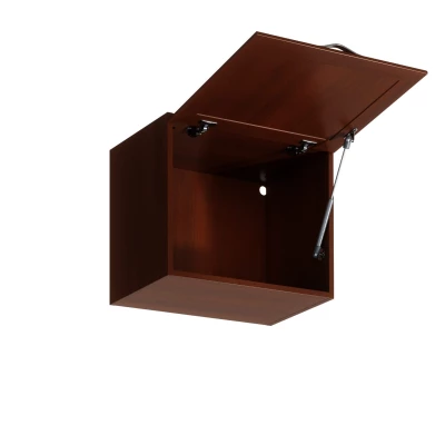 Horní výklopná skříňka SILVARA - šířka 50 cm, ořech