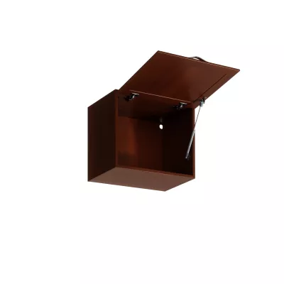 Horní výklopná skříňka SILVARA - šířka 50 cm, ořech