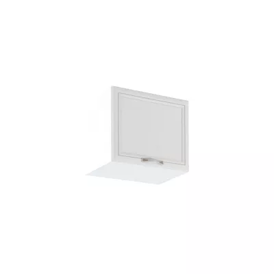 Horní výklopná skříňka SILVARA - šířka 50 cm, borovice andersen / bílá
