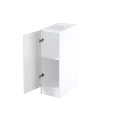 Dolní jednodveřová skříňka SILVARA - šířka 30 cm, borovice andersen / bílá, levé provedení