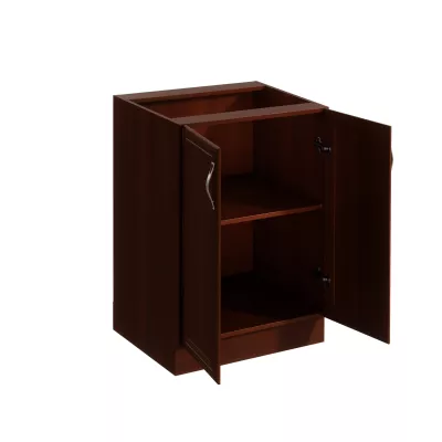 Dolní dvoudveřová skříňka SILVARA - šířka 60 cm, ořech