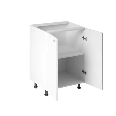Dolní dvoudveřová skříňka LUMEA - šířka 60 cm, bílá
