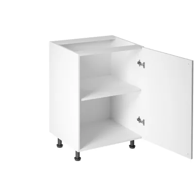 Dolní jednodveřová skříňka LUMEA - šířka 60 cm, bílá