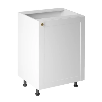 Dolní jednodveřová skříňka LUMEA - šířka 60 cm, bílá