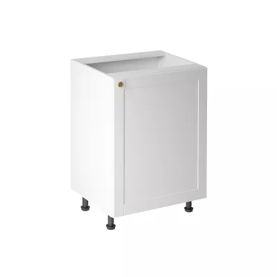 Dolní jednodveřová skříňka LUMEA - šířka 60 cm, bílá