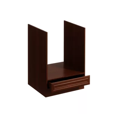 Kuchyňská skříňka pro vestavnou troubu SILVARA - šířka 60 cm, ořech