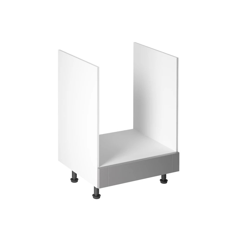 Kuchyňská skříňka pro vestavnou troubu LUMEA - šířka 60 cm, šedá / bílá