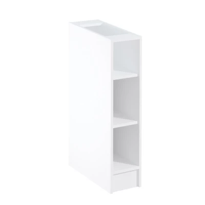 Dolní otevřená skříňka SILVARA - šířka 20 cm, borovice andersen / bílá