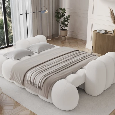 Designová pohovka do obýváku ISEN - bílá