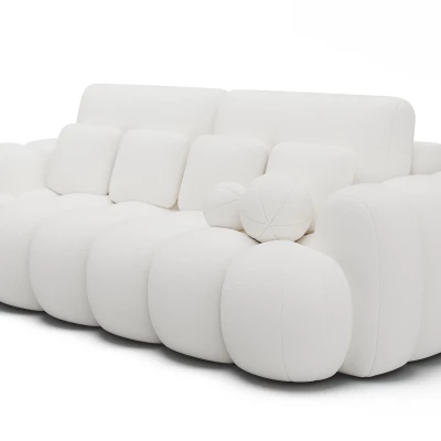 Designová pohovka do obýváku ISEN - bílá