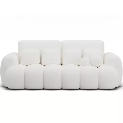 Designová pohovka do obýváku ISEN - bílá