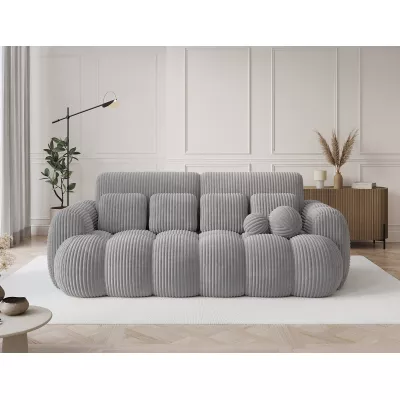Designová pohovka do obýváku ISEN - světle šedá