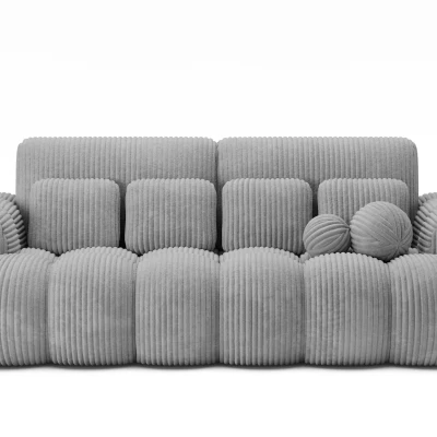 Designová pohovka do obýváku ISEN - světle šedá