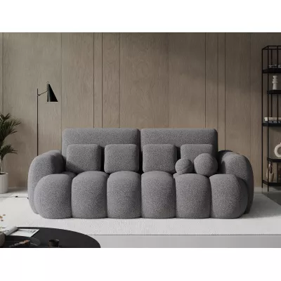 Designová pohovka do obýváku ISEN - tmavě šedá