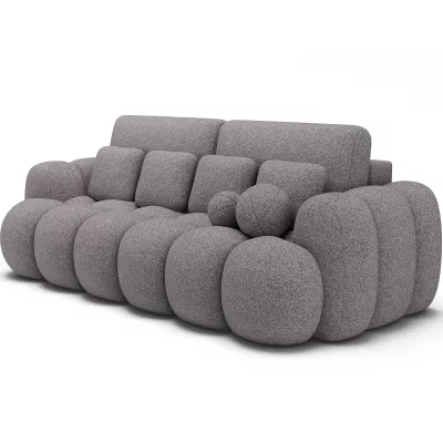 Designová pohovka do obýváku ISEN - tmavě šedá