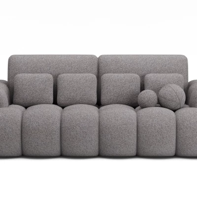 Designová pohovka do obýváku ISEN - tmavě šedá