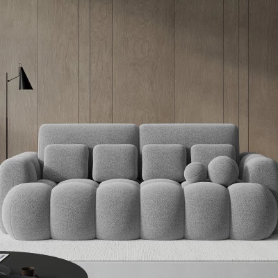 Designová pohovka do obýváku ISEN - šedá