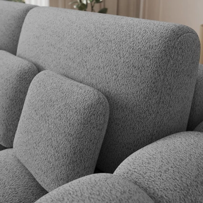 Designová pohovka do obýváku ISEN - šedá