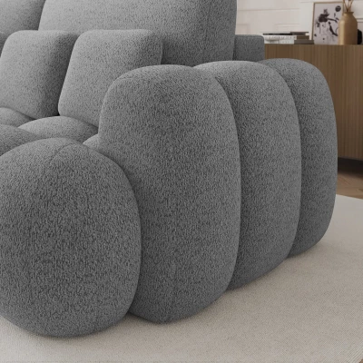 Designová pohovka do obýváku ISEN - šedá