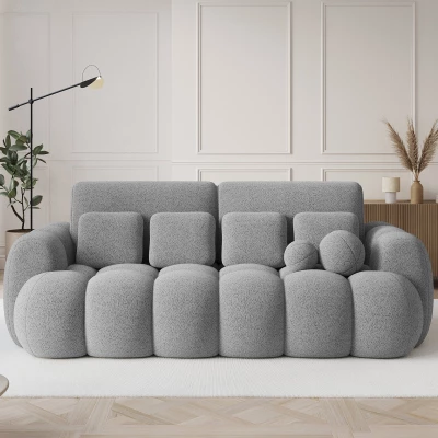 Designová pohovka do obýváku ISEN - šedá