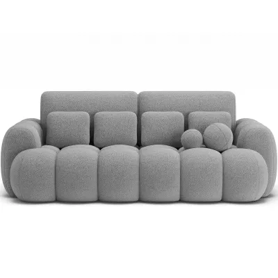 Designová pohovka do obýváku ISEN - šedá