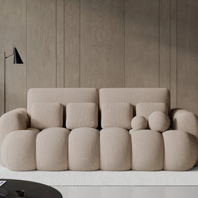 Designová pohovka do obýváku ISEN - slonová kost