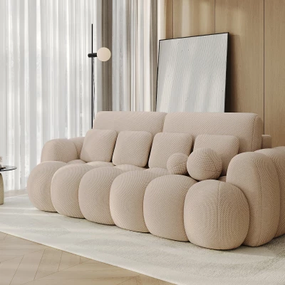 Designová pohovka do obýváku ISEN - slonová kost