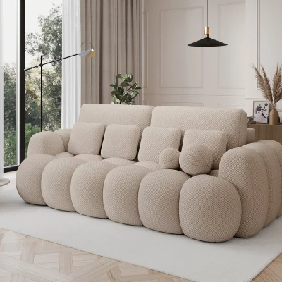 Designová pohovka do obýváku ISEN - slonová kost
