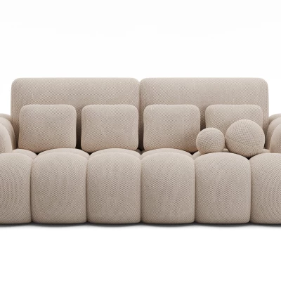 Designová pohovka do obýváku ISEN - slonová kost