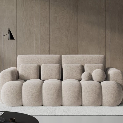 Designová pohovka do obýváku ISEN - béžová