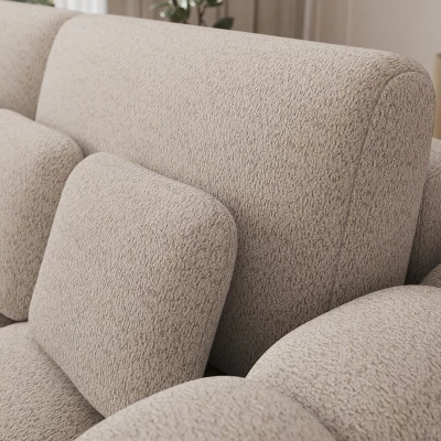 Designová pohovka do obýváku ISEN - béžová