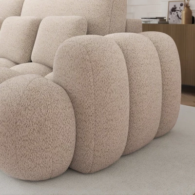 Designová pohovka do obýváku ISEN - béžová