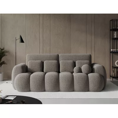 Designová pohovka do obýváku ISEN - šedohnědá