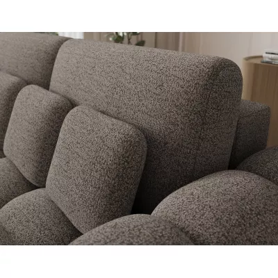 Designová pohovka do obýváku ISEN - šedohnědá