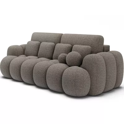 Designová pohovka do obýváku ISEN - šedohnědá