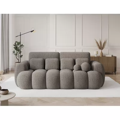 Designová pohovka do obýváku ISEN - šedohnědá