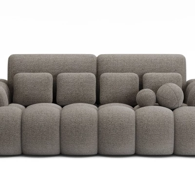 Designová pohovka do obýváku ISEN - šedohnědá
