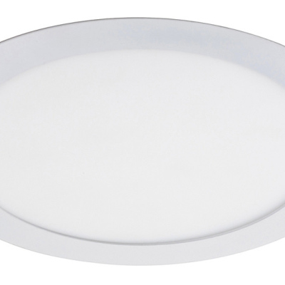 LED zápustný panel LOIS, 18W, denní bílá, 22,5cm, kulatý, bílý