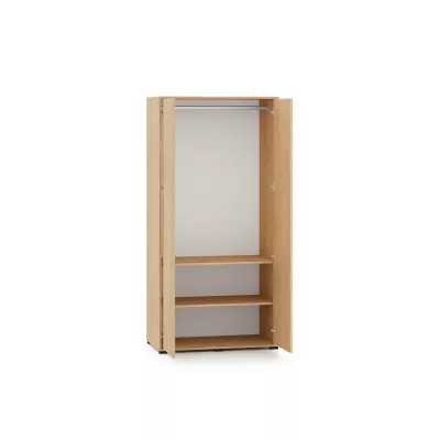 Šatní skříň 92 cm INDIGO - dub